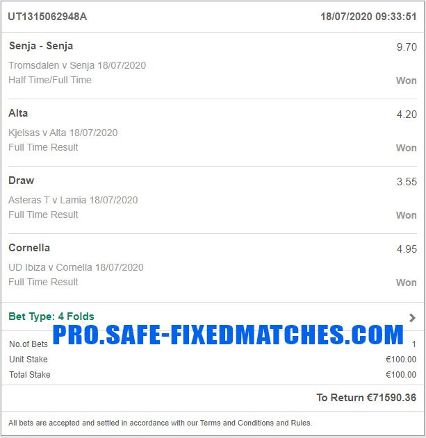 master betting fixed game